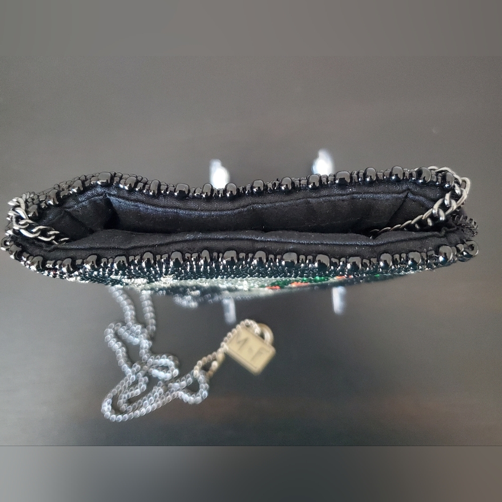 Retro Crossbody Purse Glam Beaded Martini Cocktail – Sparkle & Olives! - Picture 4 of 6